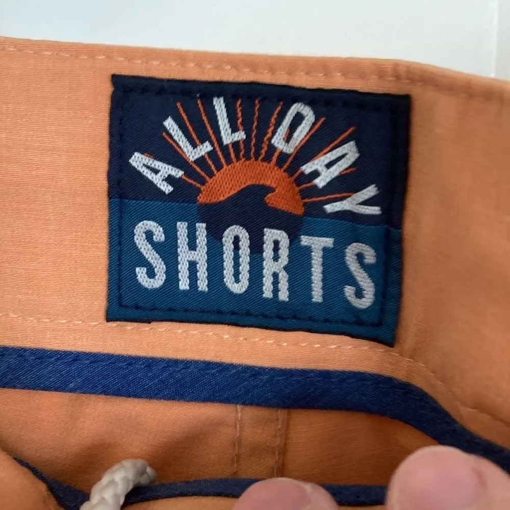 Faherty Mens Shorts 40 All Day Orange 9